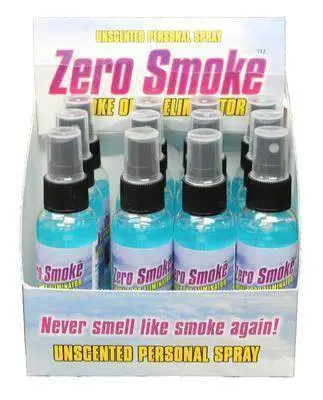 Zero Smoke Odor Eliminator 59Ml 12Pc/Disp (5) 1