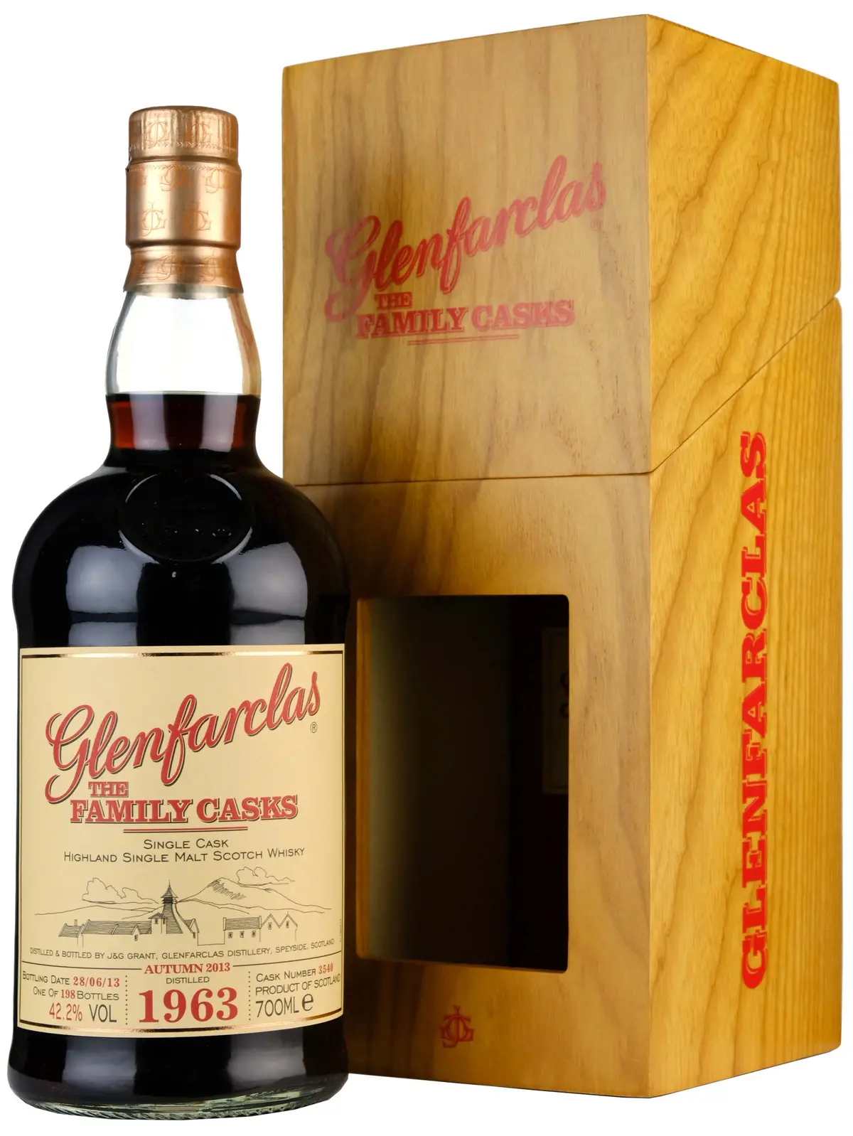 Glenfarclas 1963-2013 | 49 Year Old The Family Cask Single Cask 3540 1