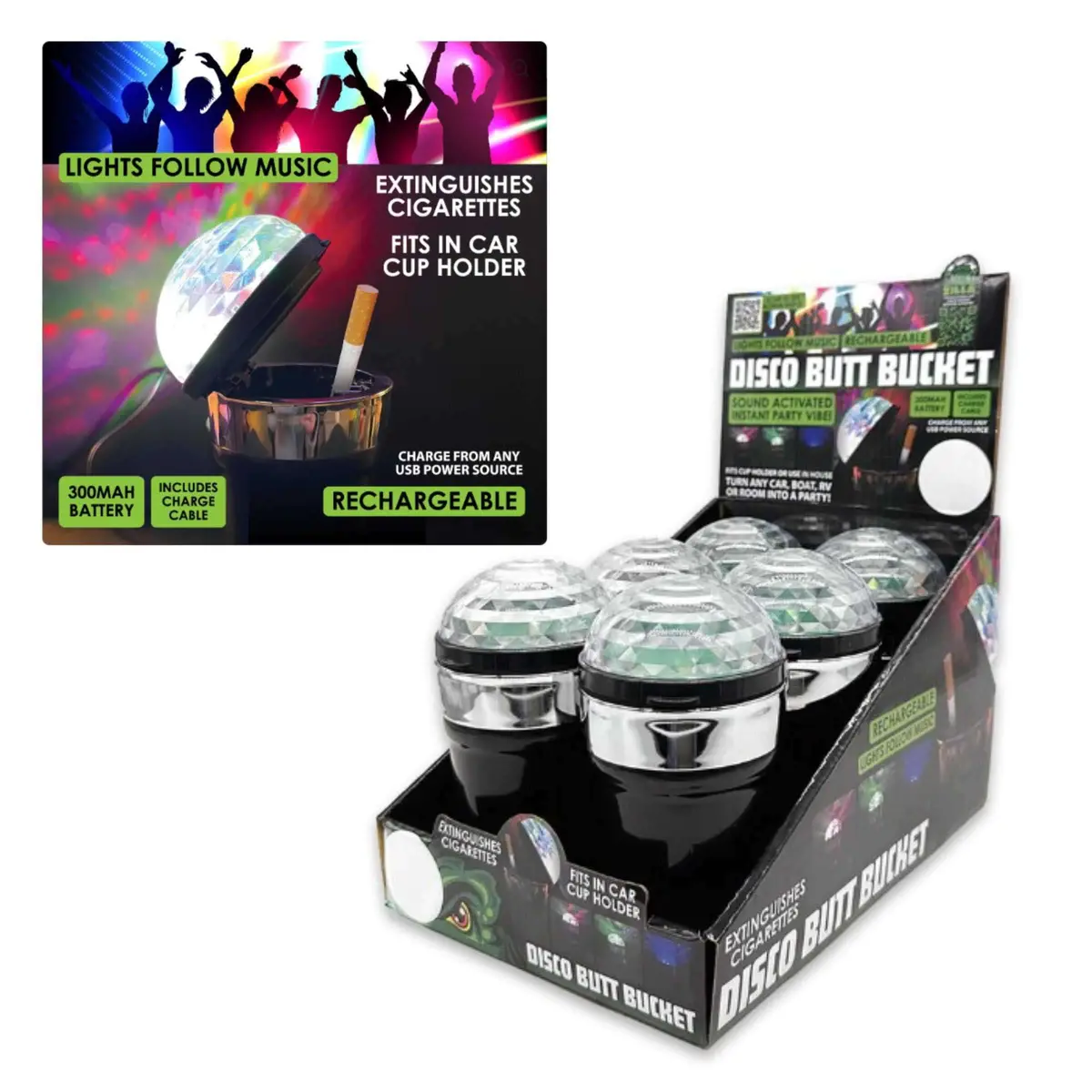 Nov Disco Butt Bucket (6Pc/Disp) (023742) 1