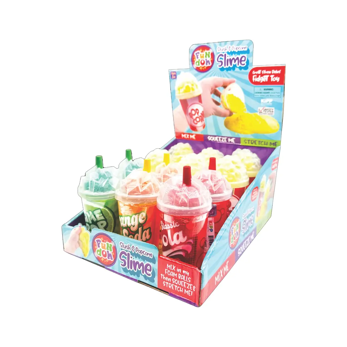 Nov Fun Dough Slush & Popcorn Slime 12/Disp (25260) - New 1