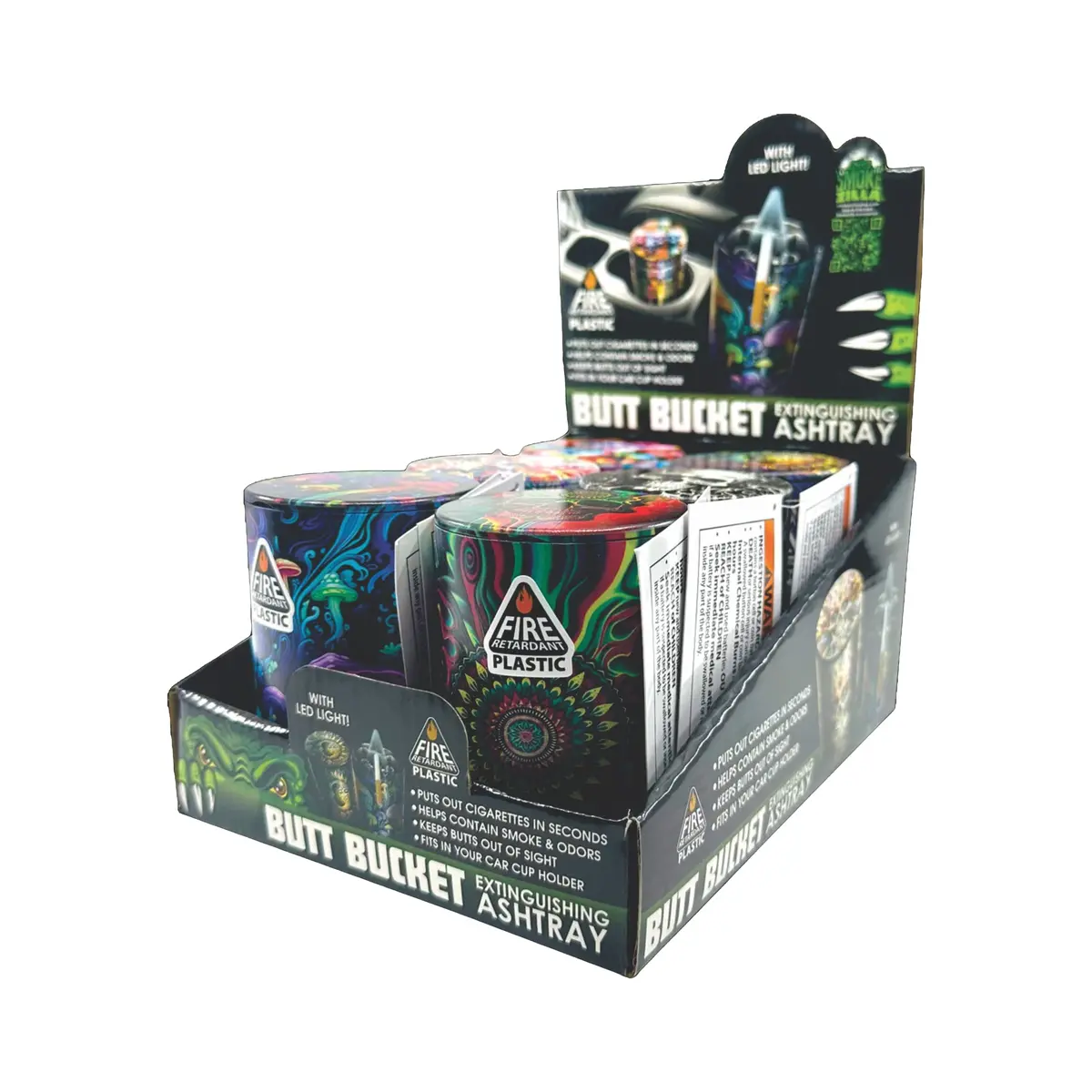 Nov Butt Bucket Full Print W/Led Light 6/Disp (25480) - New 1