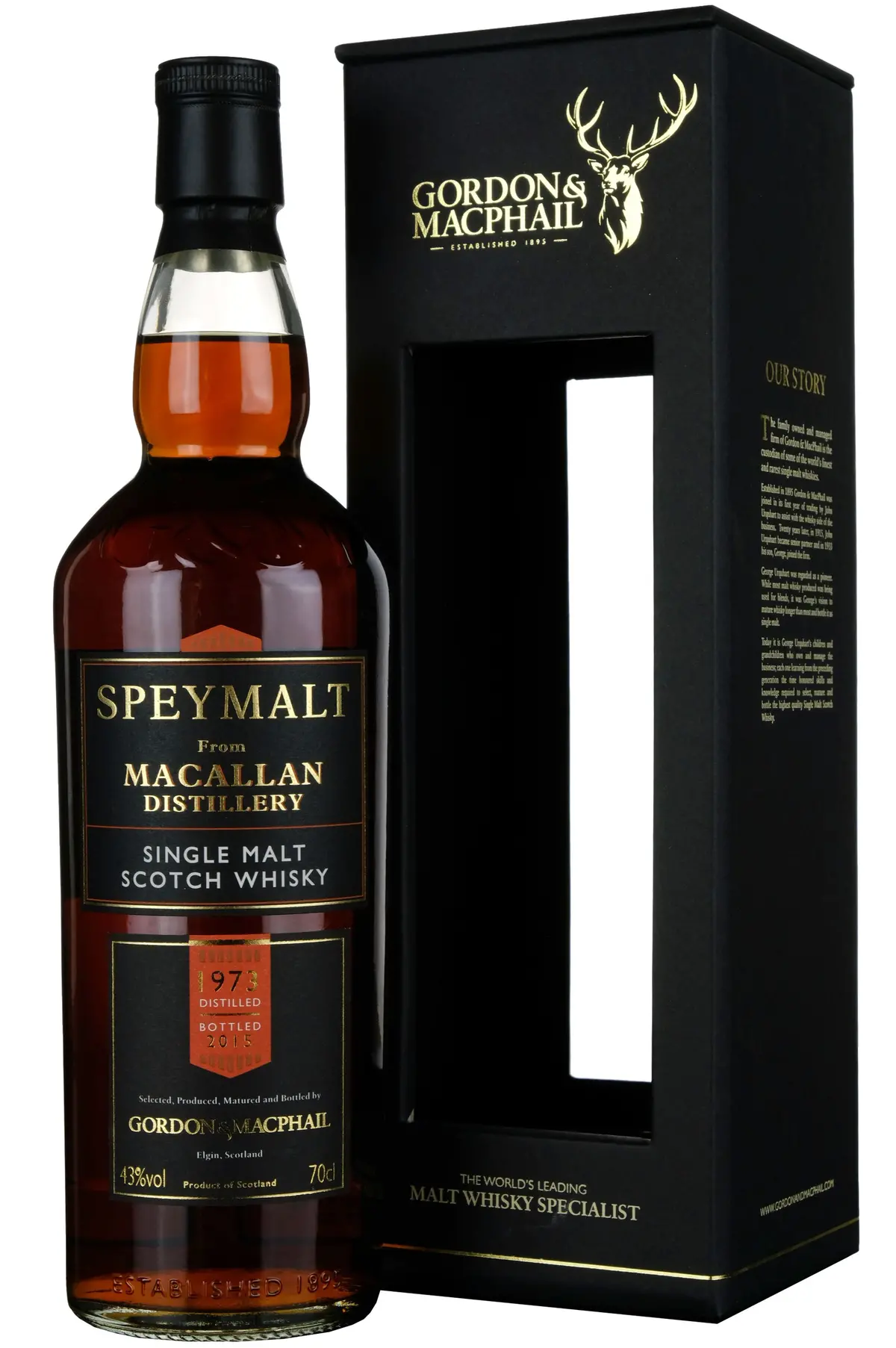 Macallan 1973-2015 Gordon & Macphail Speymalt 1