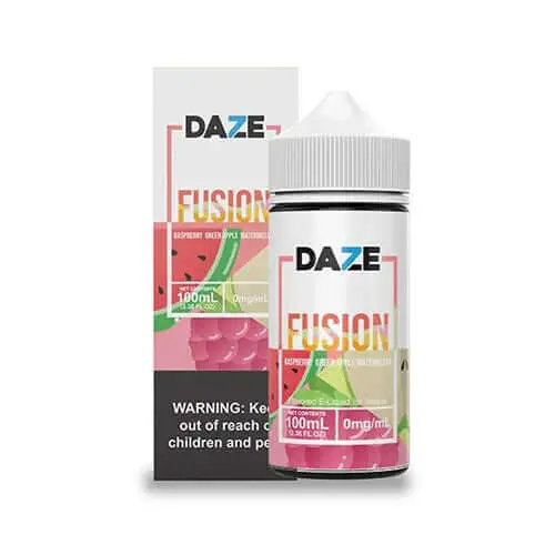 Raspberry Green Apple Watermelon By 7 Daze Fusion 100Ml 1