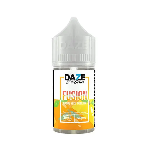 Orange Yuzu Tangerine By 7 Daze Fusion Salt 30Ml 1