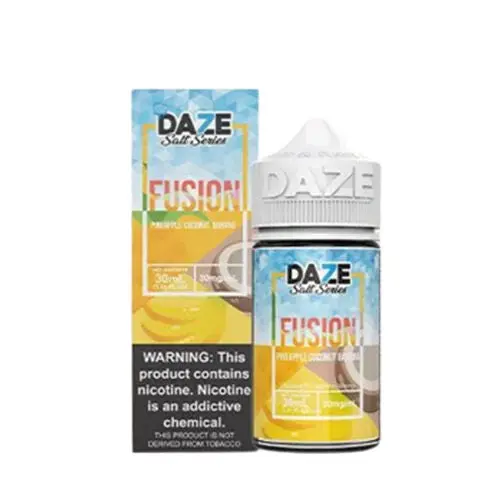 Pineapple Coconut Banana Iced By 7 Daze Fusion Salt 30Ml 1