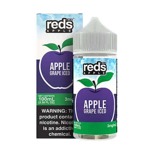 Iced Reds Apple Grape Ejuice 100Ml 1