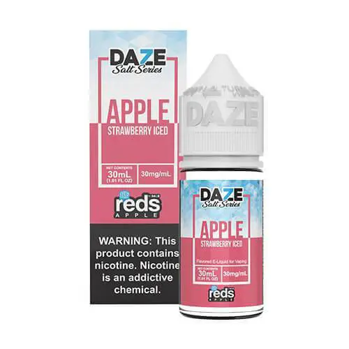 Reds Apple Strawberry Iced By 7 Daze Salt Series 30Ml 1