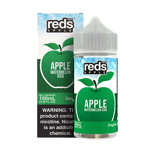 Iced Reds Apple Watermelon Ejuice 100Ml 1