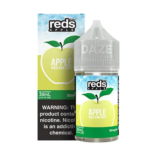 Reds Apple Gold Kiwi Iced By 7 Daze Salt Series 30Ml 1