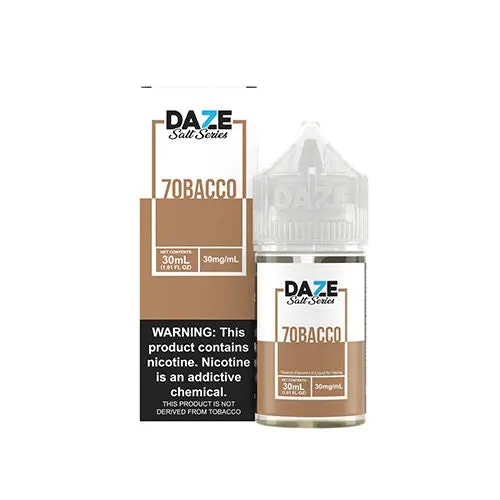 Tobacco By 7 Daze Salt Series 30Ml 1