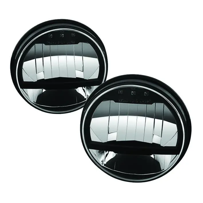 Fortpro 7" Round Full Led Headlight High / Low Beam With Reflector 1