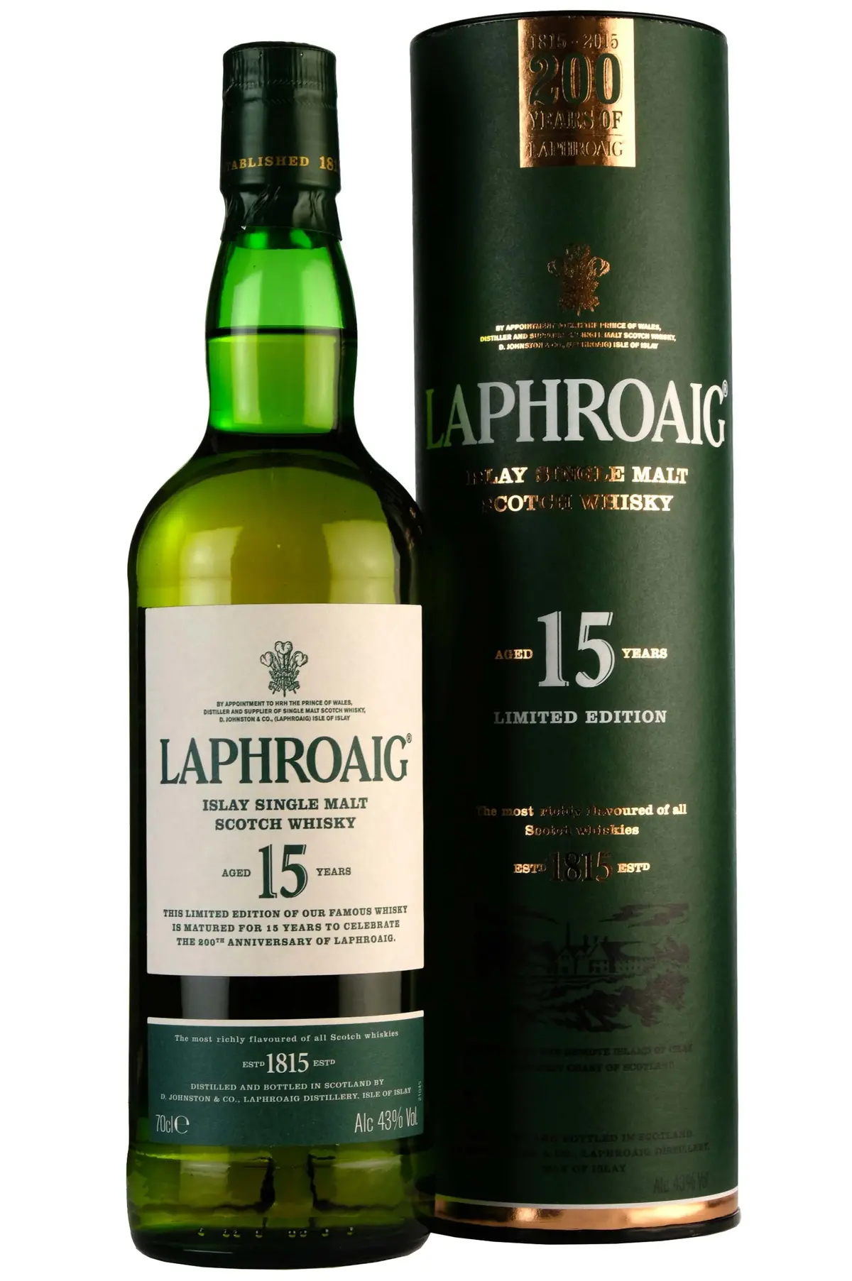 Laphroaig 15 Year Old | 200Th Anniversary Limited Edition 1