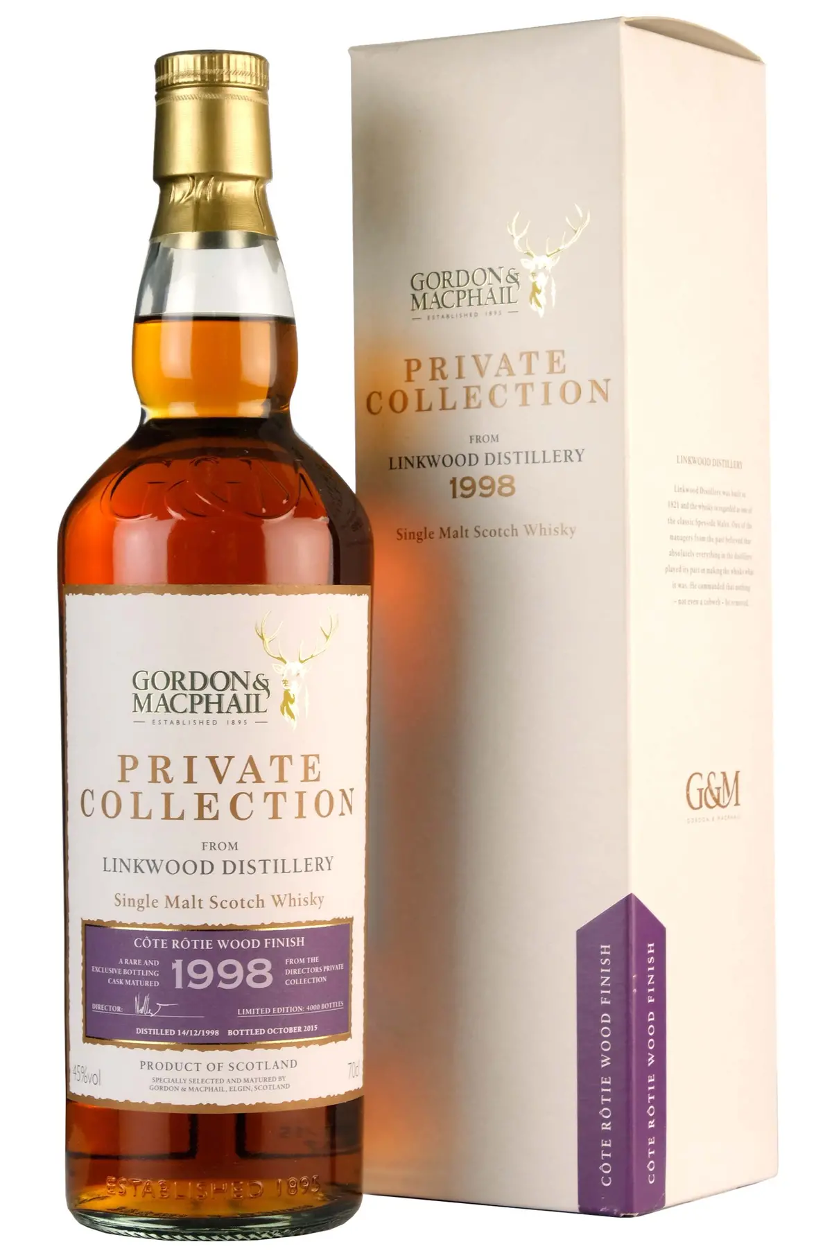 Linkwood 1998-2015 | Private Collection Côte Rôtie Wood Finish 1