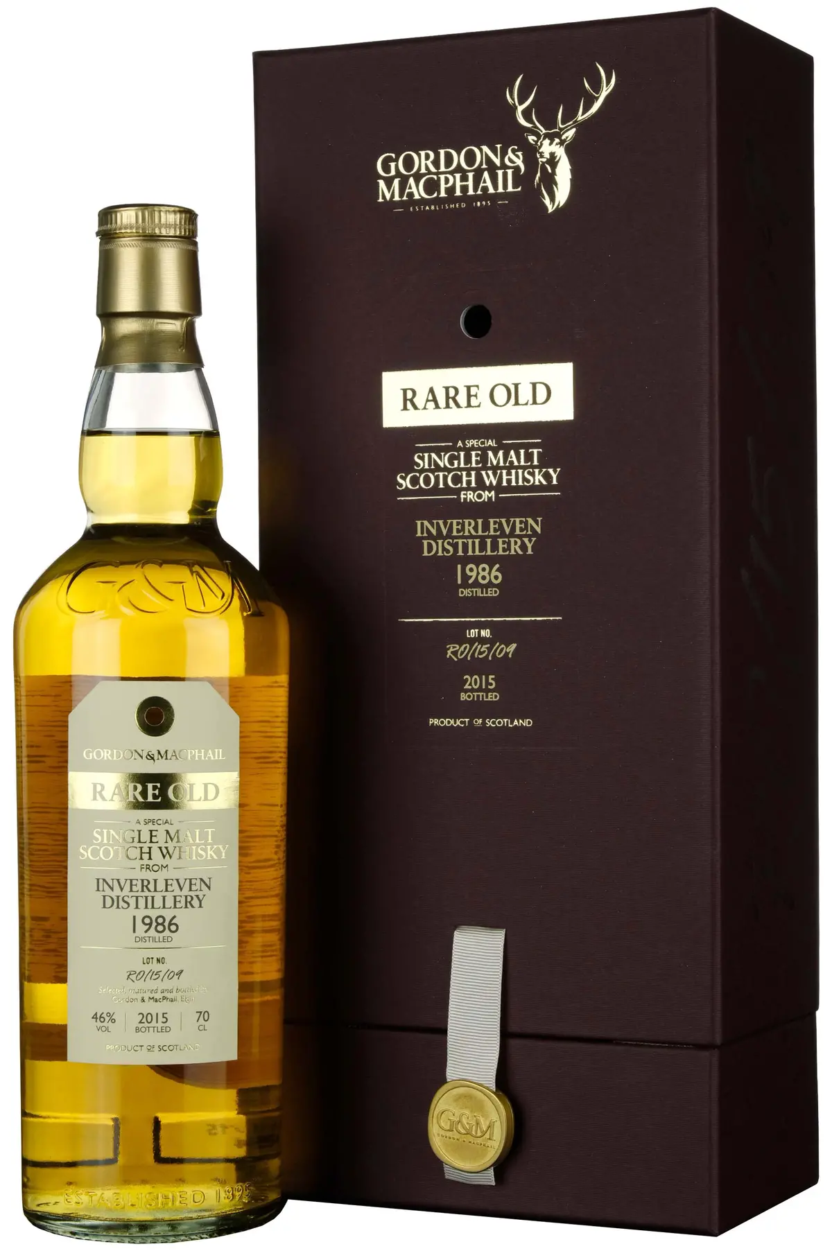 Inverleven 1986-2015 Gordon & Macphail Rare Old Ro/15/09 1