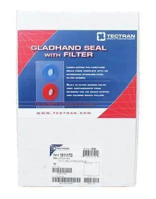 Ts (D) Tectran Red/Blue Poly Gladhand Seals (101117D) 1
