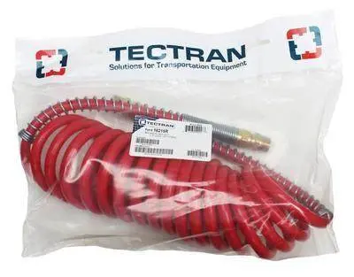 Ts Tectran Aircoil - 15 Ft - Red 2-12" 'Leads - 1/2" Fittings (16215R) 1