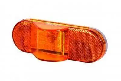 Lts (F/S) Gg Amber Oval Side Turn Sealed Light (80703Sp) 1