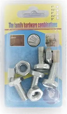 Tk (D) Screw/Bolt 4Pc Set 1