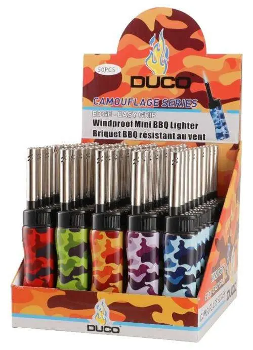 Ltr Duco Edge Mini Windproof Candle Lighter - Camouflage (50) 1