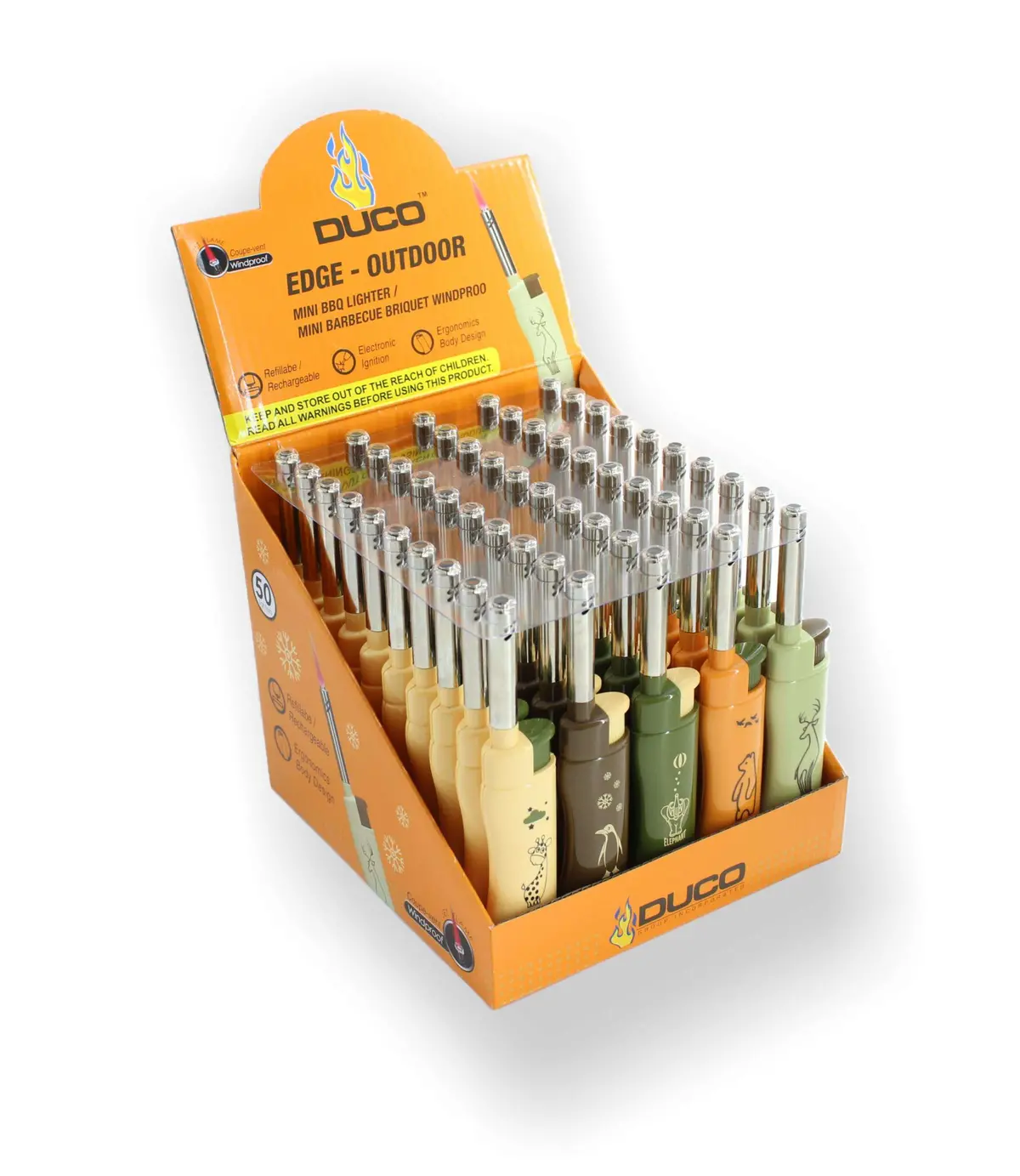 Ltr Duco Edge Mini Windproof Candle Lighter - Outdoor (50) 1