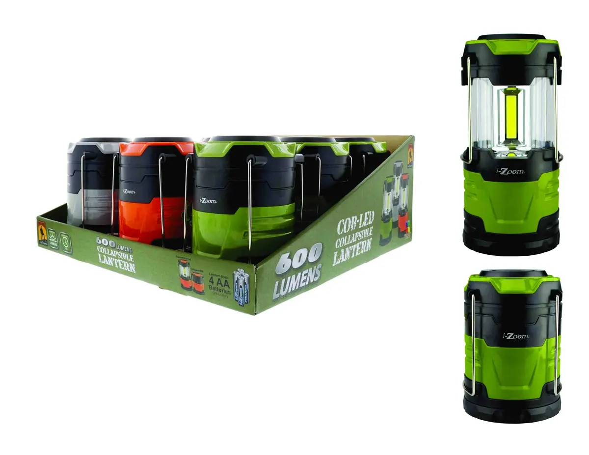 Flt Cob-Led 600 Lumens Collapsible Lantern / Folding Handles 1