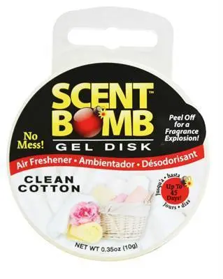 Scent Bomb (D) Gel Disk Clean Cotton 10Gm (F/S) 1