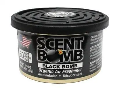 Scent Bomb Tin Black Bomb 42Gm (12/144) 1