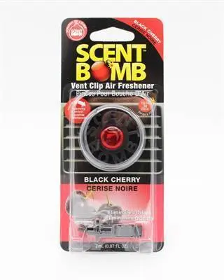 Scent Bomb Vent Clip Black Cherry (6) (72/Cs) 1