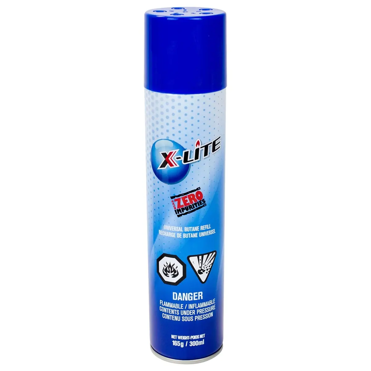 Ltr X-Lite Butane 300Ml 12/Disp 1