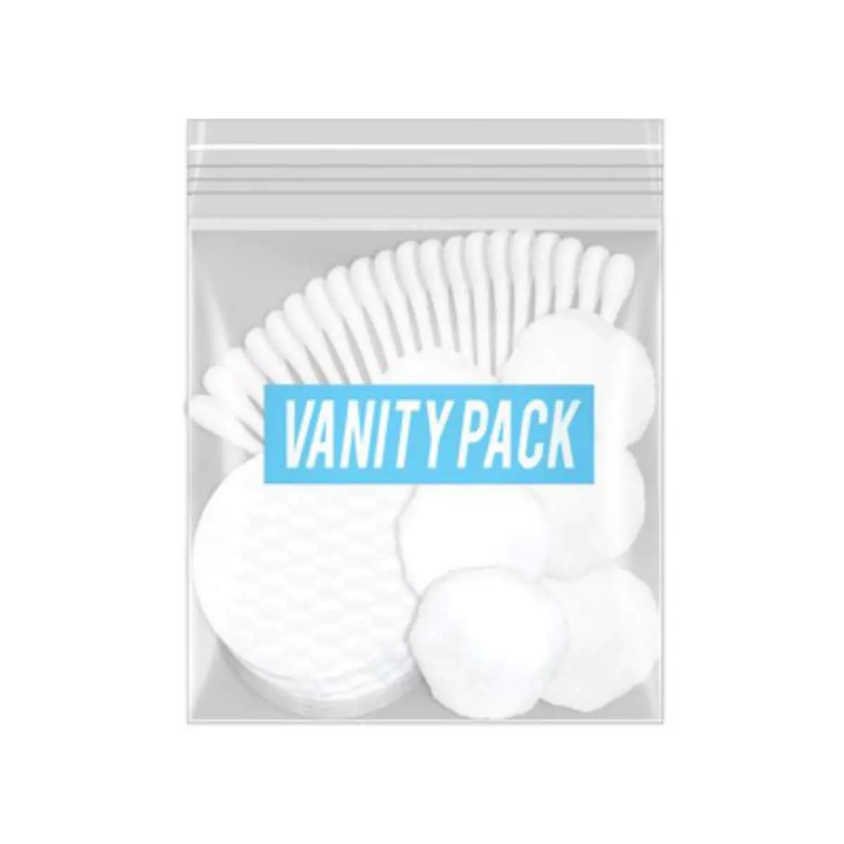 Hyg Vanity Pack-20 Swabs/6Cotton Rounds/6Cotton Balls 1