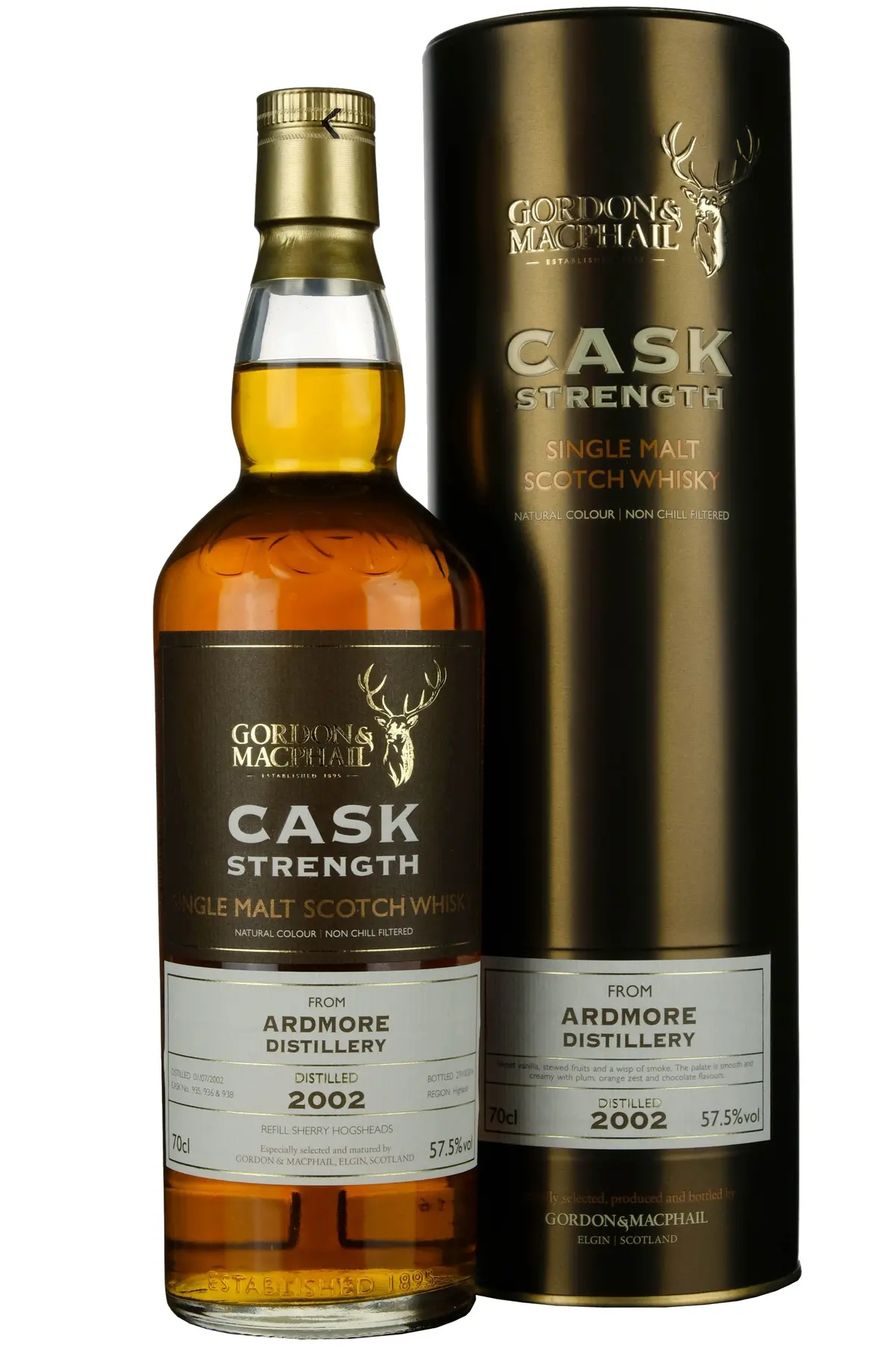 Ardmore 2002-2016 | Gordon & Macphail Cask Strength Cask 935-936-938 1