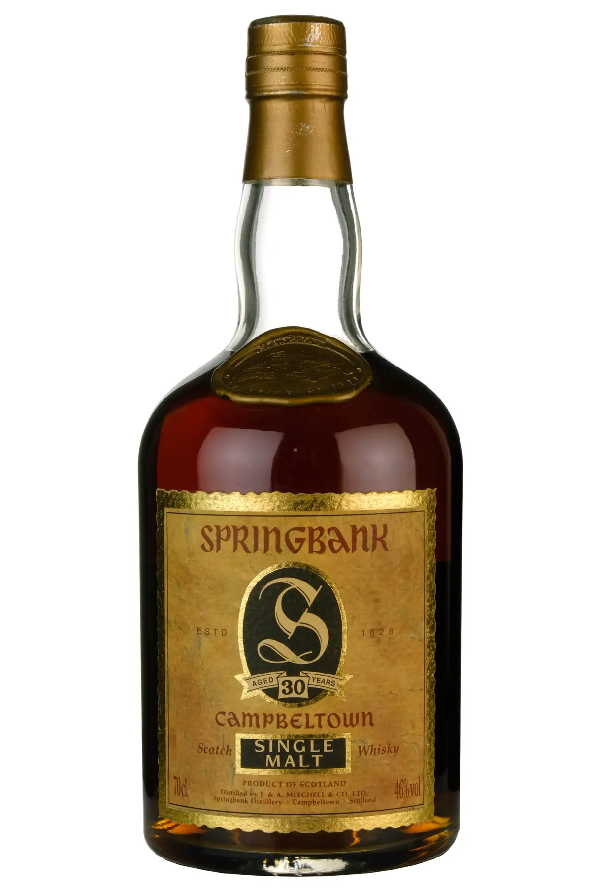 Springbank 30 Year Old 1990S John Mitchell Label 1