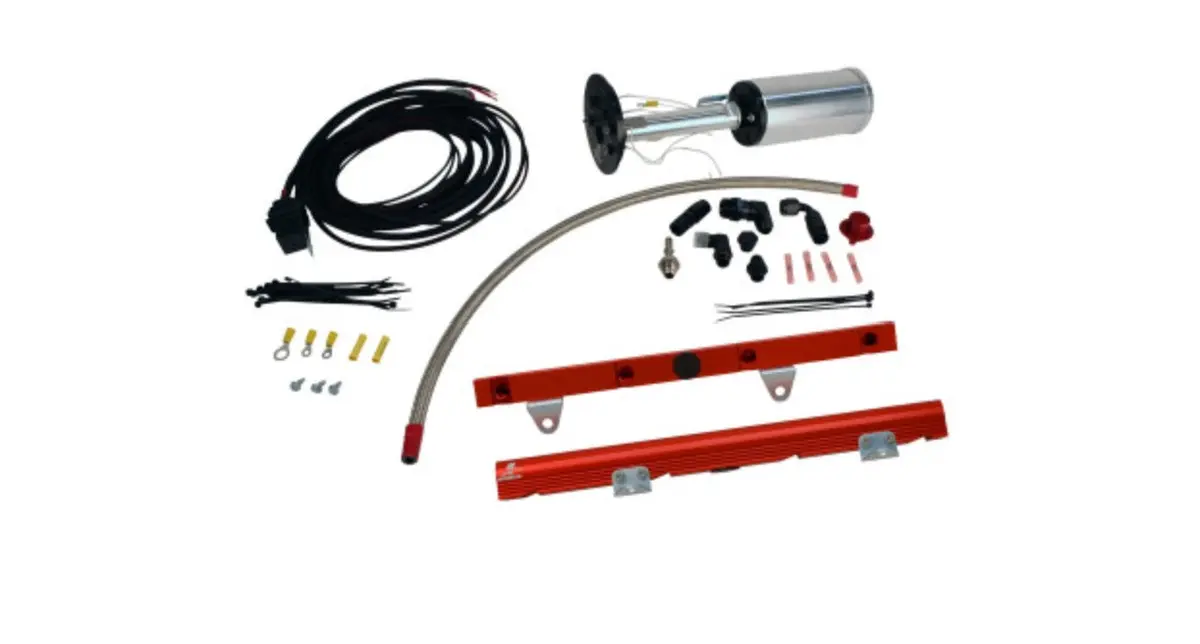 Aeromotive C6 Corvette Fuel System - Eliminator/Ls1 Rails/Wire Kit/Fittings 1