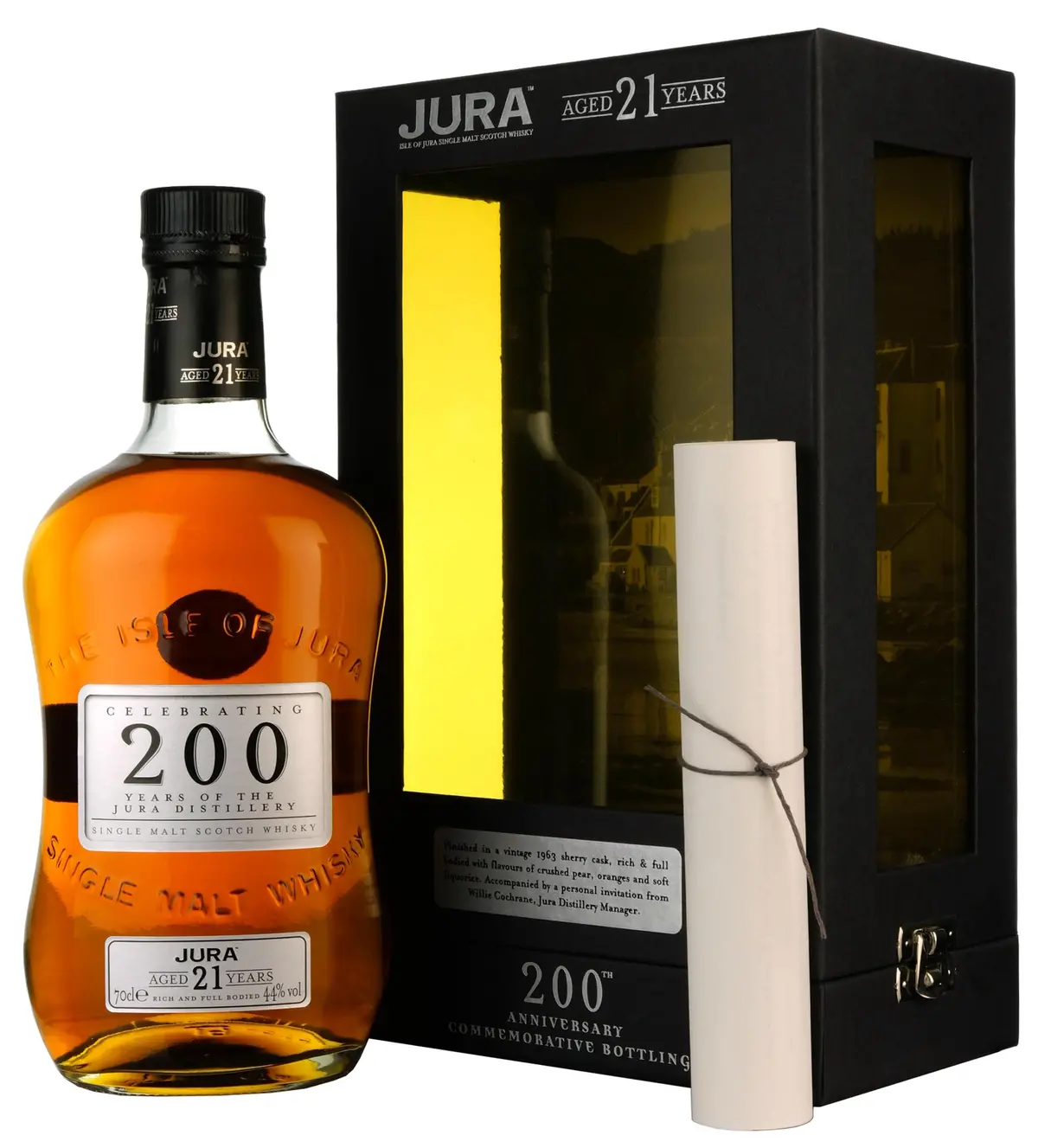 Jura 21 Year Old 200Th Anniversary 1810-2010 1