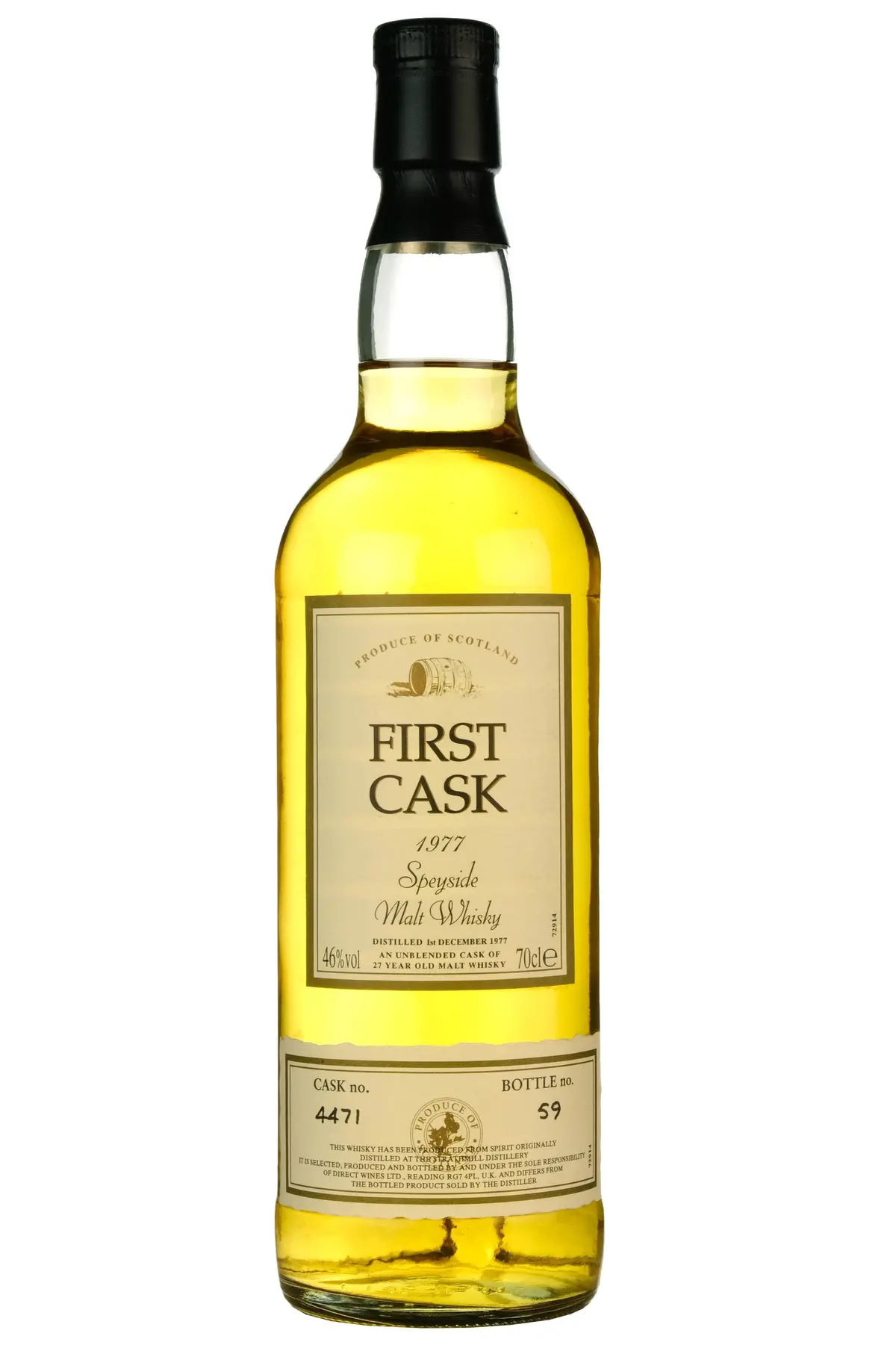 Strathmill 1977 | 27 Year Old First Cask Single Cask 4471 1