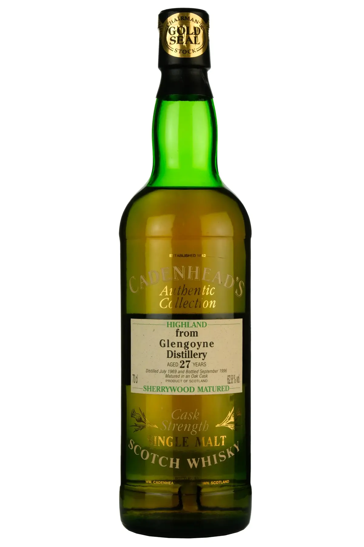 Glengoyne 1969-1996 | 27 Year Old Cadenhead's Authentic Collection Single Cask 1