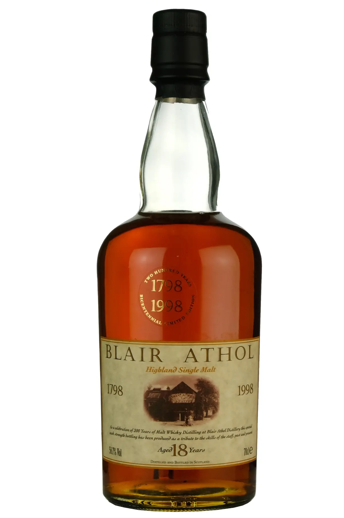 Blair Athol 18 Year Old Bicentennial Limited Edition 1
