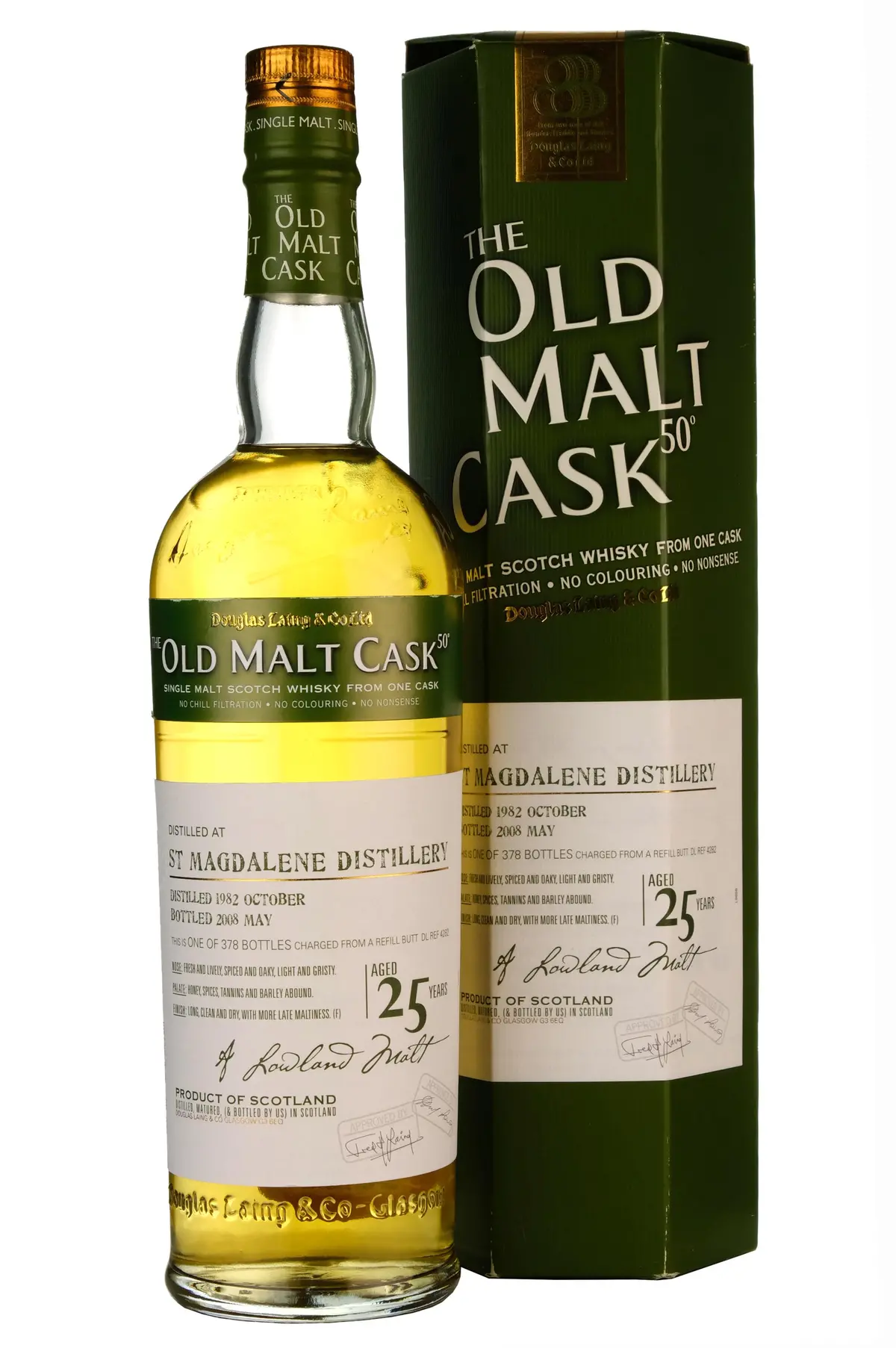 St Magdalene 1982-2008 | 25 Year Old | Douglas Laing Old Malt Cask | Single Cask 4282 1