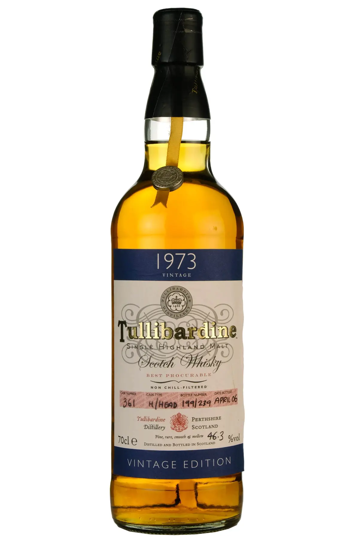 Tullibardine 1973-2006 | 32 Year Old Single Cask 361 1