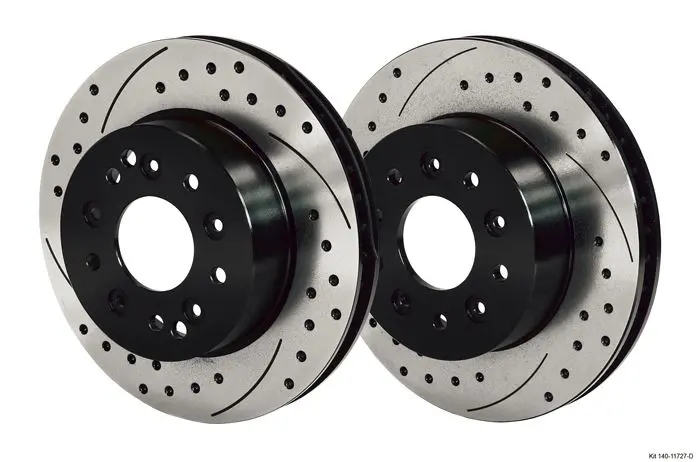 Wilwood - Promatrix Front And Rear Slotted & Drilled Replacement Rotor Kit 1
