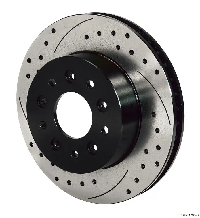 Wilwood - Promatrix Front Slotted & Drilled Replacement Rotor Kit 1