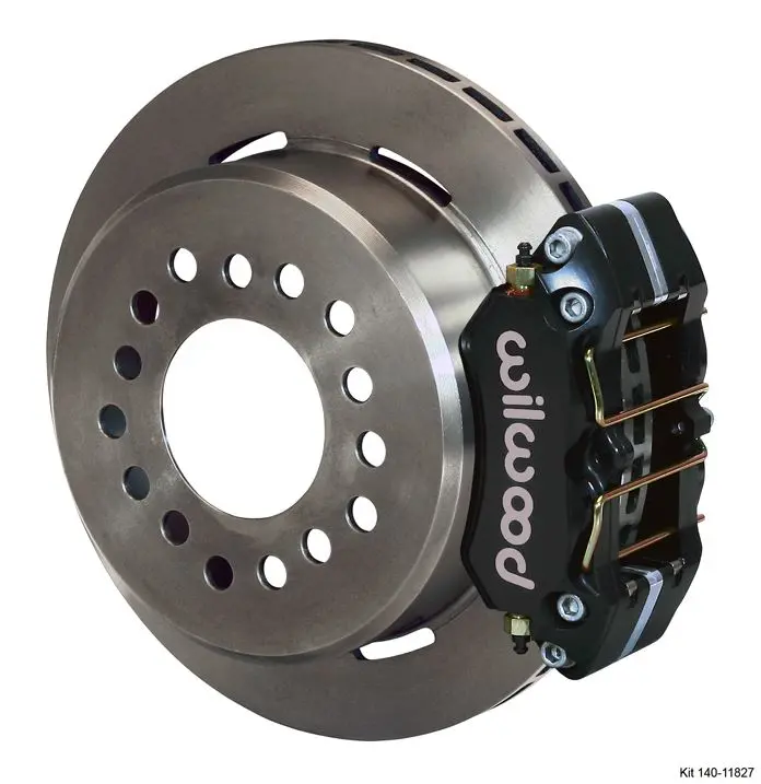 Wilwood - Dynapro Low-Profile Rear Parking Disc Brake Kit (Black Calipers) 1