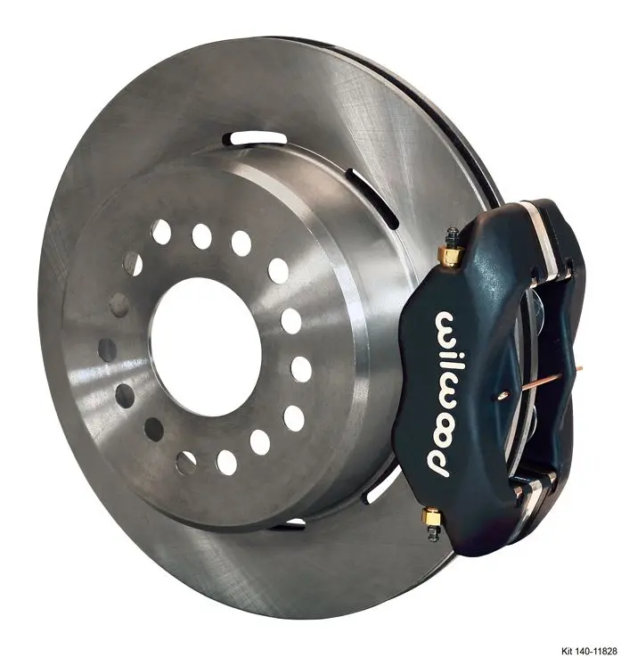 Wilwood - Forged Dynalite Rear Parking Disc Brake Kit (Black Calipers) 1