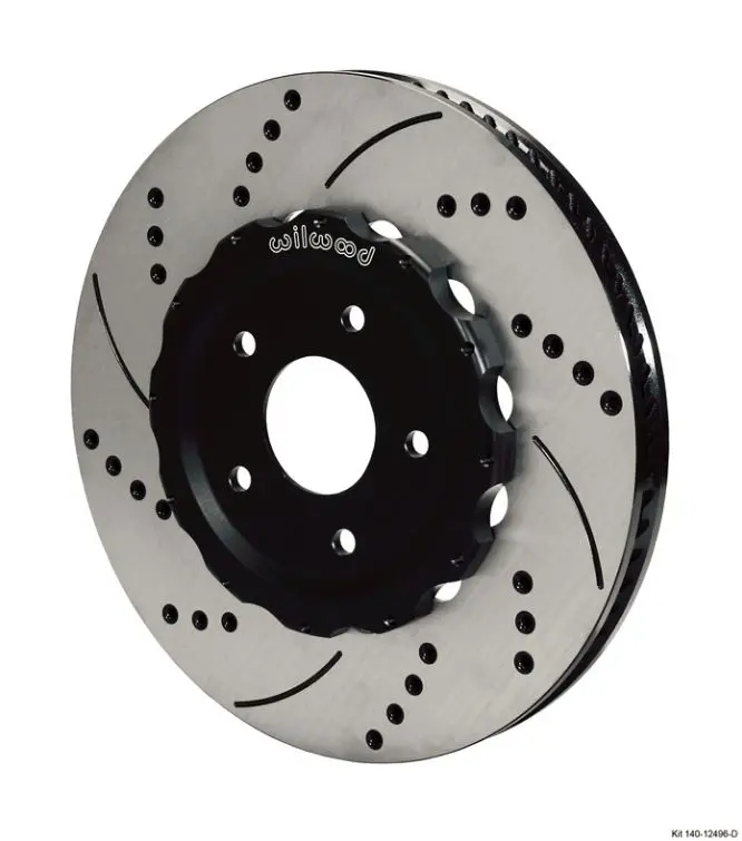 Wilwood - Promatrix Front Slotted & Drilled Replacement Rotor Kit (Black Calipers) 1