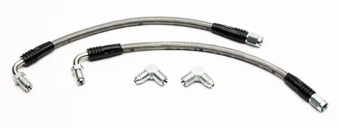 Flexline Rear Kit - Includes 10.5In. Hose , Chassis Fitting & 90 Deg Fitting (Domestic Universal) 1
