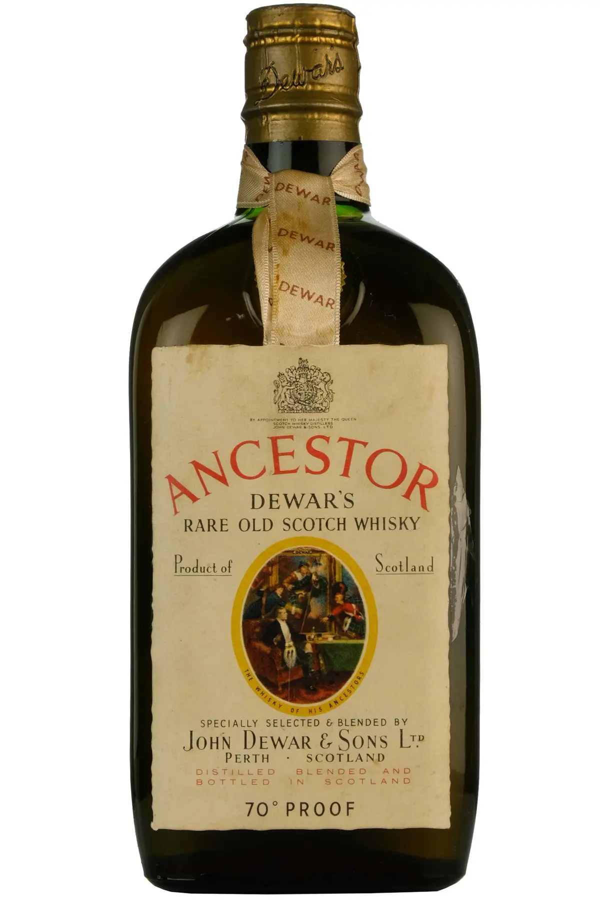 Dewar's Ancestor Bottled 1950S 1