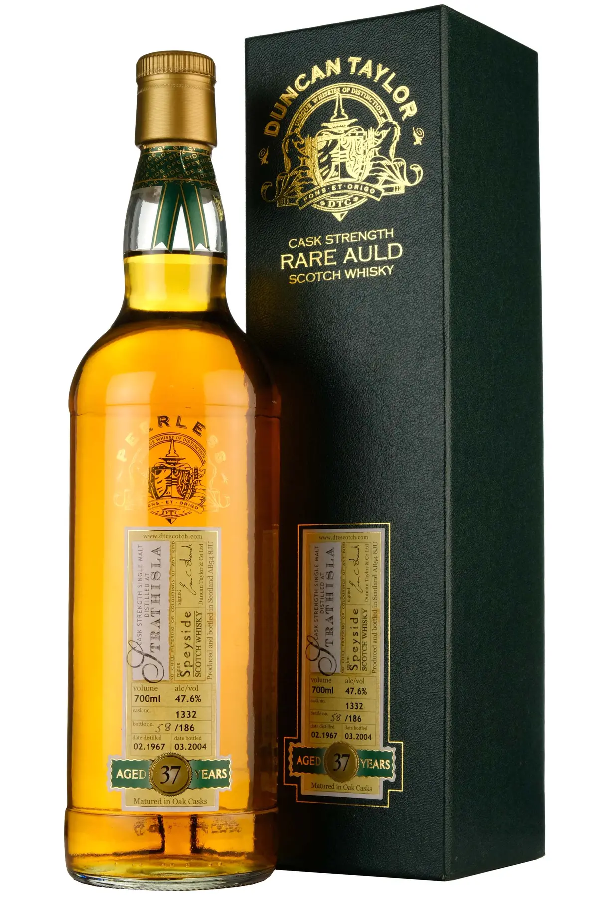 Strathisla 1967-2004 | 37 Year Old Duncan Taylor Rare Auld Single Cask 1332 1