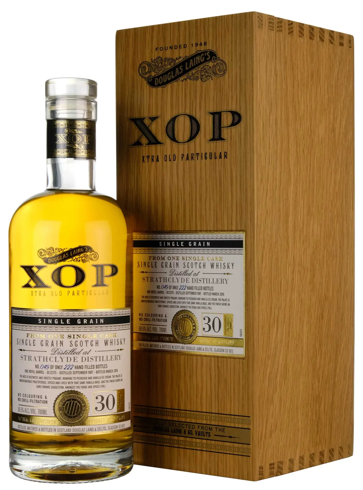 Strathclyde 1987-2018 | 30 Year Old Douglas Laing Xop Single Cask 12375 1