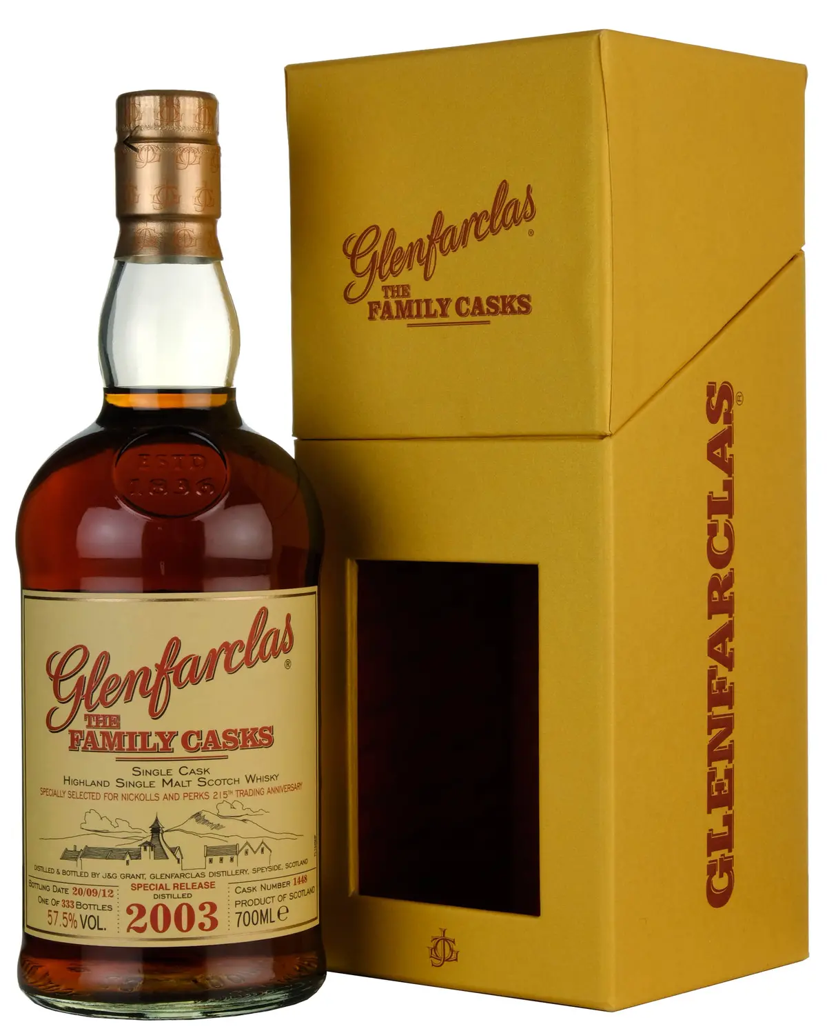 Glenfarclas 2003-2012 | The Family Cask Single Cask 1448 1