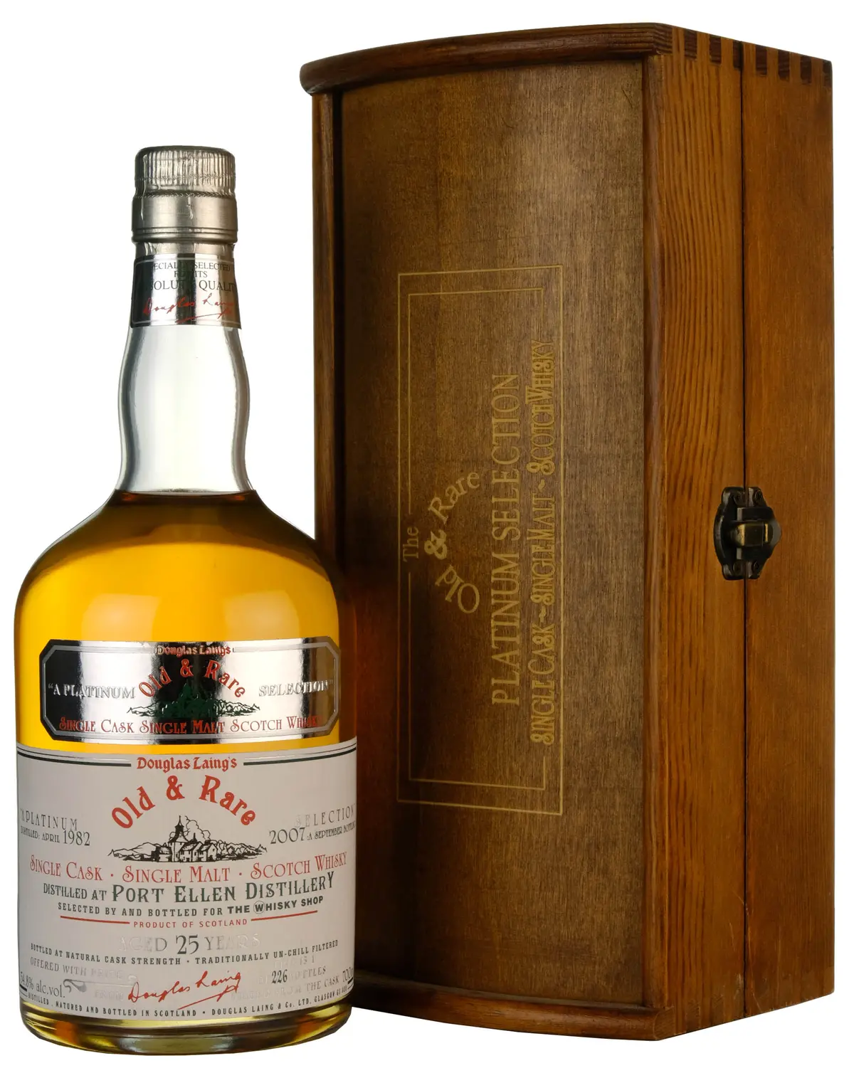 Port Ellen 1982-2007 | 25 Year Old Douglas Laing Old & Rare Platinum Selection Single Cask | Whisky Shop Exclusive 1